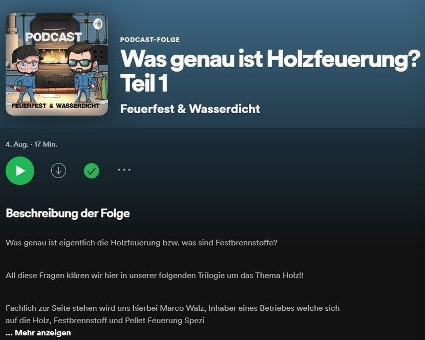 Unser Podcast bei Spotify