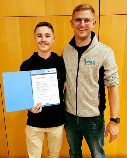 chris bestandene Prüfung