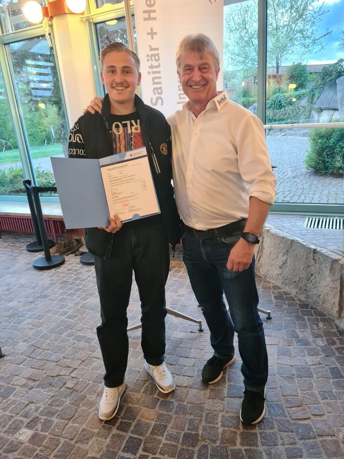 Philipp Rist bestandene Prüfung