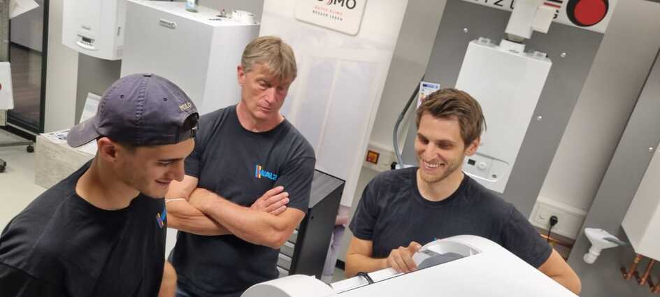 Schulung für Kundendienstmonteure